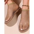 thumbnail image 1 of Womens Synthetic Slip On Ballet Flats Round Toe Summer Black Size EU 39, 1 of 6