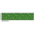 thumbnail image 2 of Exotic Fabric by the Yard Upholstery, Clutter of Banana Leaves Paradise Plantation Foliage Scene, Decorative Fabric for DIY and Home Accents, Fern Green Hunter Green by Ambesonne, 2 of 4