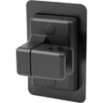 thumbnail image 1 of Soporte de ducha de mano montado en la pared, gancho de cabezal de ducha ajustable de 360° 12 × 8 cm, plástico ABS, no requiere taladrar, soporte de ducha de mano montado en la pared negro sobre duch TUNC Sencillez, 1 of 5