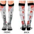 thumbnail image 2 of FREEAMG Autumn Landscape with Alone Tree on Mountain Compression Socks for Women and Men, 1 Pair, 2 of 7