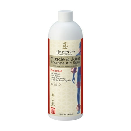 Jadience Muscle & Joint Pain Relieving Therapeutic Bath Soak – 16oz: For Full Body or as a Leg & Foot Spa - Best Workout Recovery Compared to Epsom Mineral Salts