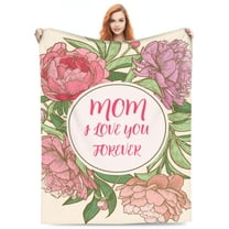 Mothers Day Birthday Gifts for Mom, Mom Birthday Gifts, to My Mother Blanket Gift from Daughter Son