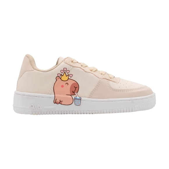 Tenis Niña Casual Val Street Confort blanco 23