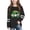 Black, variant on Long Sleeve St. Patrick's Day Shirt for Girls White Cute Leprechaun Rainbow Shamrock Kids Holiday Top,Size 3 T