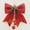 A, variant on Christmas Velvet Bow with Pine Cones and Berries, Large Festive Ornament for Holiday Decor, Xmas Tree Hanging Bowknot for Wreath Garland Fireplace Mantel Indoor Outdoor Christmas Party Decoration