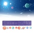thumbnail image 4 of Wooden Solar Model Puzzle, Interesting English Names Solar System Puzzle Toy Sturdy  For Party For Boys Red Sun, 4 of 8