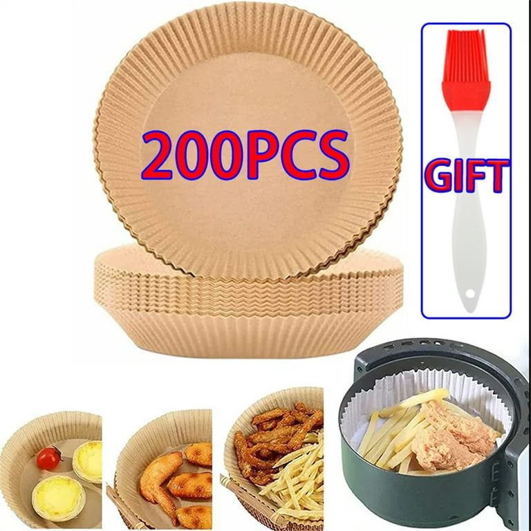 Air Fryer Disposable Baking Paper Liner Form Tray Kitchen Grill