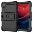 thumbnail image 4 of Allytech Shockproof Case for Lenovo Tab M11 11 Inch 2024, Lenovo Tab M11 Case with Screen Protector/Pencil Holder, Rugged Hybrid Bumper Shoulder Strap Kids Friendly All-Round Protective Cover,Black, 4 of 8