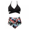 thumbnail image 6 of AJZIOJIRO Women and Girls Bikini Swimsuit Mother Daughter Family Matching Swimwear Bathing Suit Set, 6 of 7