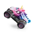thumbnail image 6 of Monster Jam Sparkle Smash Pillow Buddy, Kids, Polyester Velour, Pink, Feld Entertainment, 6 of 8