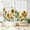 04 Sunflower Wooden, variant on Watercolor Floral Kitchen Curtains Flower Plant Small Short Cafe Window Curtains Rustic Colorful Wildflower Plants Blossom Spring Rod Pocket Tier Window Treatment Drapes (28x40 Inch)