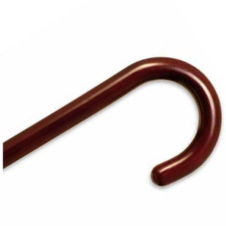 Alex Orthopedic Wood Cane with Tourist Handle in Rosewood Stain - Stylish Walking Stick with for Men, Women and Seniors - One Size Fits All