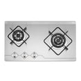 thumbnail image 2 of 2PCS Rotary Switches Round Knob Stove Burner ; oven kitchen handles Oven Kitchen Parts Handles Metal Fire Switch Button, 6mm, Type 2, 2 of 9