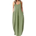 thumbnail image 1 of Women's Plus Size Solid Camisole Dress, 1 of 2