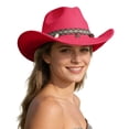 thumbnail image 1 of Western Frontier Style Cowboy Hat for Everyday Wear and Classic Rancher Sun Outdoor Adventure Riding Country Fashion Accessory, 1 of 4
