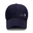 thumbnail image 2 of ZQUUVOU Women's Letter Embroidered Baseball Cap Adjustable Hat for Casual Sporty Low Profile Dad Hats Unisex Cotton Cap Navy, 2 of 5