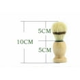 thumbnail image 3 of 100 mm Barber Salon Badger Hair Shaving Razor Brush Wood Handle Tool Accessory, 3 of 6