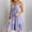 Purple, variant on Dresses For Women Sevevn Ladies' Summer V-Neck Strap Solid Color Dress Sundresses For Women 2025
