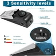 thumbnail image 4 of shiyou-Upgraded Portable Door Lock & Door Stop Alarm, Dual Protection Security Door Kit, Door \u200bSecurity Devices Pocket Self Defensey Tools, for Traveling Hotel Home Apartment College House, 4 of 4