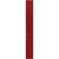 thumbnail image 4 of Unique Loom Davos Shag Collection Area Rug - Solid (2' 7" x 20' Runner Poppy), 4 of 7