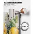 thumbnail image 6 of nqOlkjepod Outdoor Curtains for Patio Waterproof, Vintage Lemon Outdoor Privacy Panels Grommet, Tropical Summer Wooden Blackout Outside Curtains for Porch/Cabana/Pergola/Gazebo 54"x84", 2 Panels, 6 of 8
