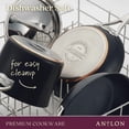 thumbnail image 4 of Anolon 83876 2-Piece Hard Anodized Aluminum Skillet Set Onyx, 4 of 9