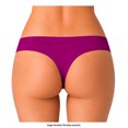 thumbnail image 2 of Tanga Fruit Of The Loom para Dama, con Costuras Overlátex Rojo Talla G, 2 of 4