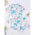 thumbnail image 6 of ATAIKU Womens Pajamas Sets Animal Turtle Short Sleeve Button Down Sleepwear Top and Shorts 2 Piece Pjs Lounge Set S-XXL, 6 of 10