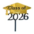 thumbnail image 2 of Klonfd Graduation Cake Class Of 2026 Cake Toppers Grad Cap Decorative Cupcake Inserts Graduation Theme Party, 2 of 5