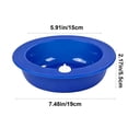 thumbnail image 3 of Pet Cooling Bowl, Chilled Pet Water Bowl, Summer Pet Cooling Ice Bowl, Heat Relief, Special Cooling Ice Bowl, Maintains Low Water Temperature for Long Time, 3 of 9