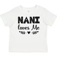 thumbnail image 3 of Inktastic Nani Loves Me Baby Clothes Girls Baby T-Shirt, 3 of 5