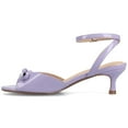 thumbnail image 2 of Journee Womens Jennifer Kitten Heel Ankle Strap Open Toe Dress Sandals, 2 of 9