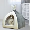 thumbnail image 3 of Tmvgtek Cama De Sueño Profundo Para Gatos, Cesta Para Mascotas, Acogedora Tumbona Para Cachorros, Cojín Para Casa De Perro (L Gris) Tmvgtek Para estrenar, 3 of 9