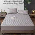 thumbnail image 4 of Waterproof Mattress Pad for Pets, Kids - Twin, 38 in x 75 in, Light Gray, 4 of 10