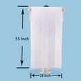 thumbnail image 3 of Comprimés de Serviettes Comprimées Serviettes de Voyage Jetables Grandes Réutilisables pour Camping Sports Randonnée Plage Natation (Jaune/55x28 Pouces/10 Pcs), 3 of 7