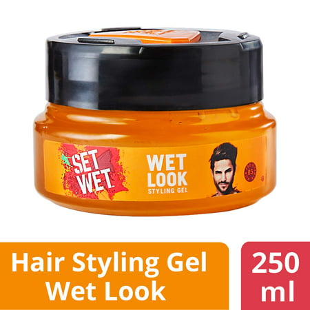 Set Wet Wet Look Hair Gel, 250 ml Jar