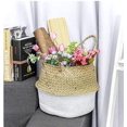 thumbnail image 4 of Cesta tejida a mano, cesta de almacenamiento, cesta de lavandería, cesta de decoración, planta colgante, cesta de jardín 38x34 cm Feliz Sencillez, 4 of 5