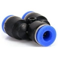 thumbnail image 3 of Hose Connector Y Pneumatic Push, TP Pneumatic Connector, Oval Shape For Quick Installation 0 To 60°C, 3 of 8