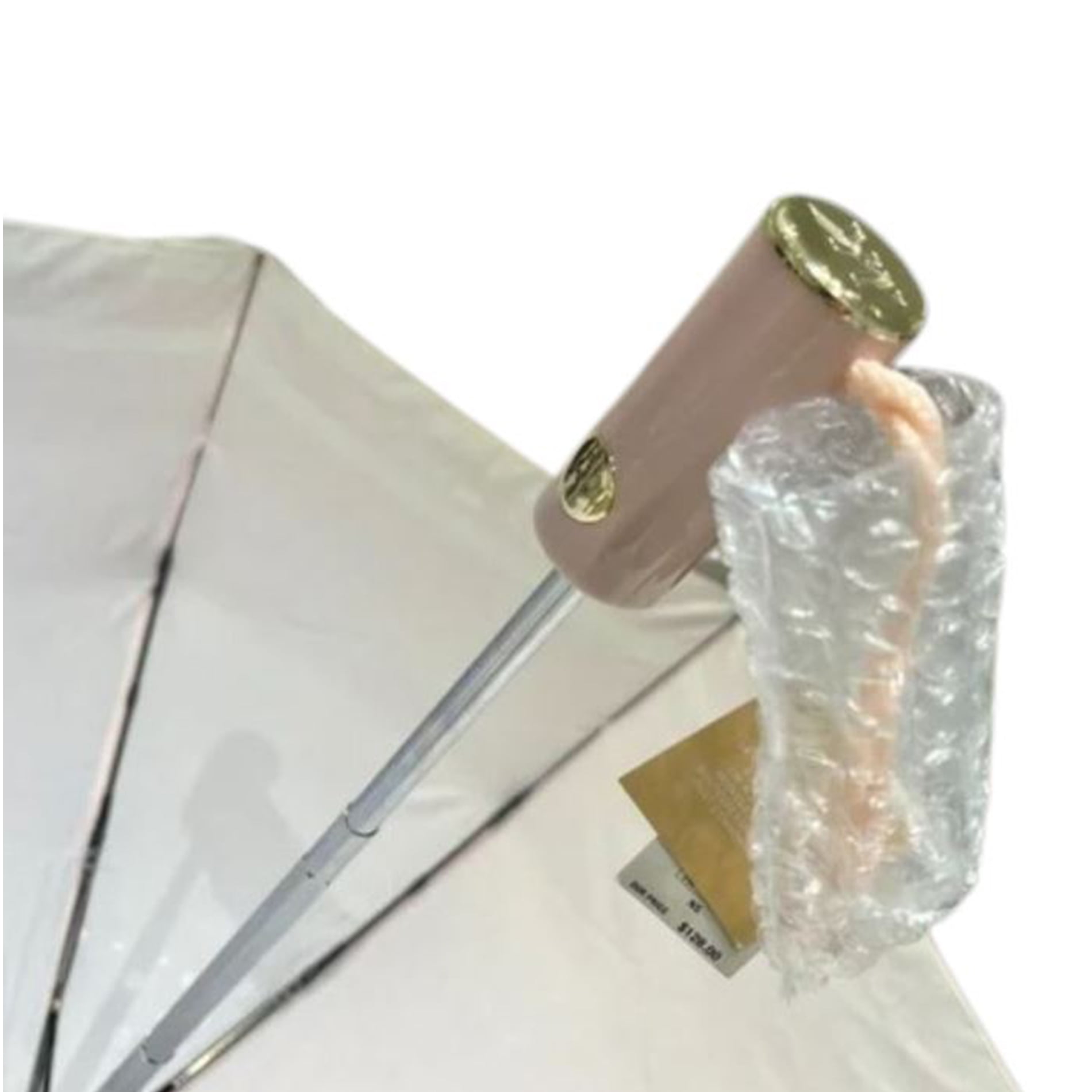 Michael Kors Logo Umbrella 35F3GTFN4B-424 (Light Powder Blush)