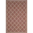 thumbnail image 1 of Safavieh Courtyard Red Indoor Outdoor Rug - Runner 2'3" x 12', 1 of 5