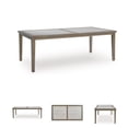 thumbnail image 2 of Signature Design by Ashley Rainier Ranch Brown Outdoor Dining Table, 2 of 10
