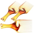 thumbnail image 1 of ADDHAT 3Ud Peines Para Estilismo Masculino Marrón Compacto Ligero Y Resistente Para Viajes, 1 of 6