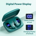 thumbnail image 5 of VEAT00L Wireless Earbuds Bluetooth Headphone Sport, Bluetooth 5.4 Earbud, 72Hrs Earphone with Earhook, Noise Cancelling Mic, IP7 Waterproof Headset for Workout/Running, 5 of 6