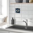 thumbnail image 6 of Yayeee Toggle Light Switch Wall Plate 2-Gang 4.56"x4.48" Decorative Outlet Cover, Blue Fireflies Pattern, 6 of 7