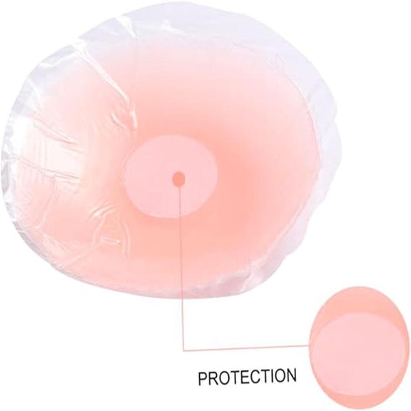 Reusable Silicone Nipple Covers for Women Invisible Non Slip Backless Dress Bikini Tank Top 1 Pair