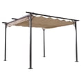 thumbnail image 1 of Outsunny 11.5' Pergola with sun shade, 1 of 3