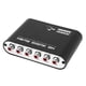 thumbnail image 3 of 5.1 CH Audio Decoder SPDIF Coaxial to RCA DTS AC3 Digital to 5.1 Amplifier Analog Converter for PS3,DVD Player,, black, 196216, 3 of 4