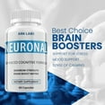 thumbnail image 6 of Neuronal - Brain Boost Matrix Supplement - Memory Booster Dietary Supplement for Focus, Memory, Clarity, & Energy - Advanced Cognitive Formula for Maximum Strength - 120 Capsules (2 Pack), 6 of 6