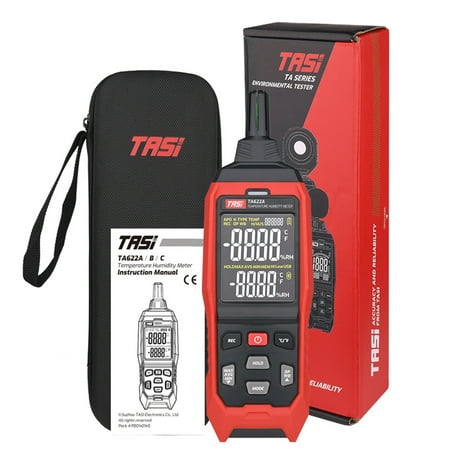 

TINYSOME Professional Psychrometer with Dew Point & Wet Bulb Temperature Reader Temp Test