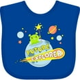 thumbnail image 3 of Inktastic Future Explorer Alien in Outer Space Boys or Girls Baby Bib, 3 of 4